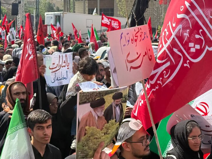 تقرير مصور/ الانتقام هو الموقف النهائي للشعب الايراني