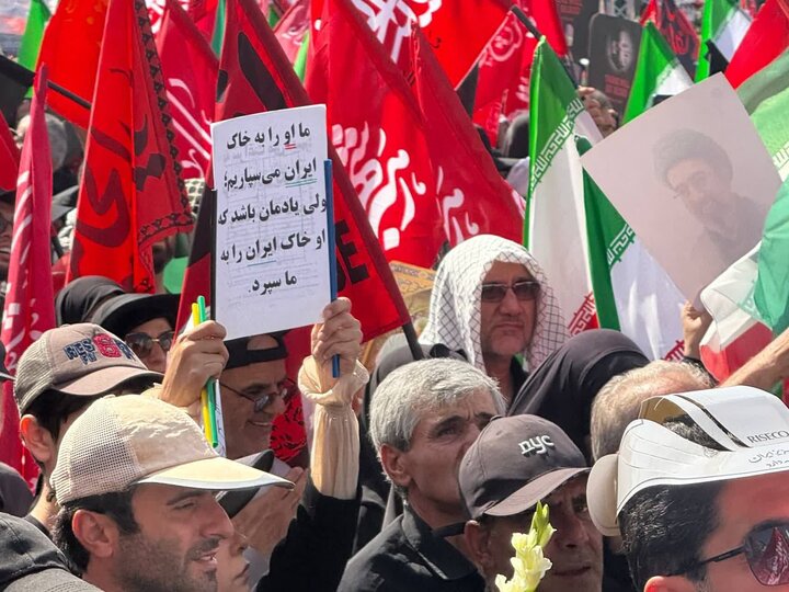 تقرير مصور/ الانتقام هو الموقف النهائي للشعب الايراني