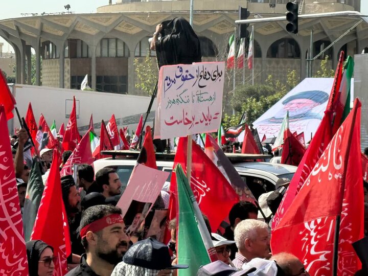 تقرير مصور/ الانتقام هو الموقف النهائي للشعب الايراني