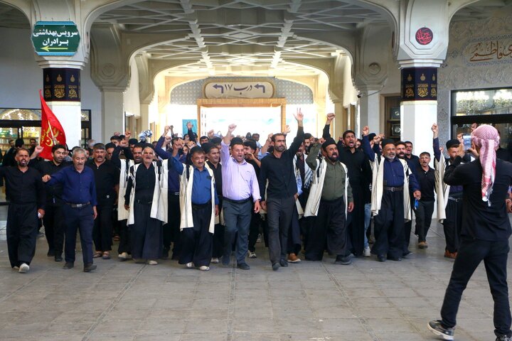 Photos: Cry of Blood Revenge by Bakhtiari People at Hazrat Masoumeh Shrine