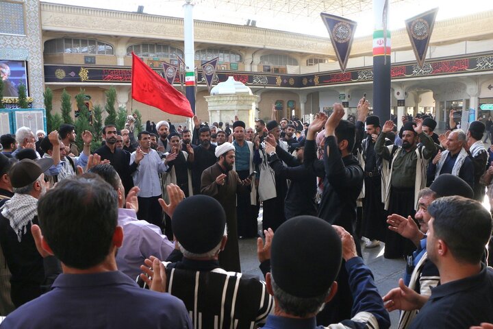 Photos: Cry of Blood Revenge by Bakhtiari People at Hazrat Masoumeh Shrine