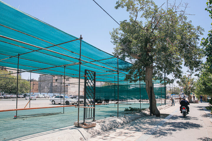 Photos: Preparation of Mawkibs by Astan Quds Razavi on Eve of Funeral Procession of Martyred Leader