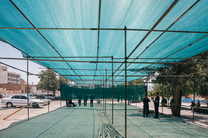 Photos: Preparation of Mawkibs by Astan Quds Razavi on Eve of Funeral Procession of Martyred Leader