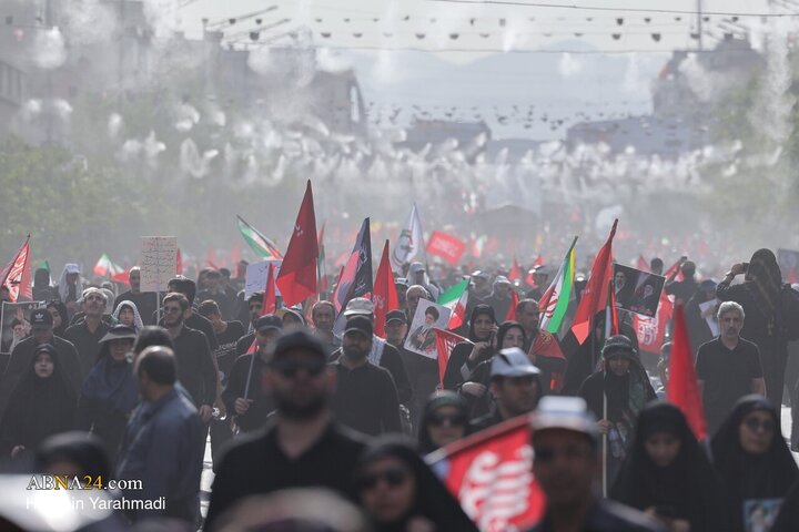 تشییع پیکر مطهر رهبر شهید انقلاب در تهران