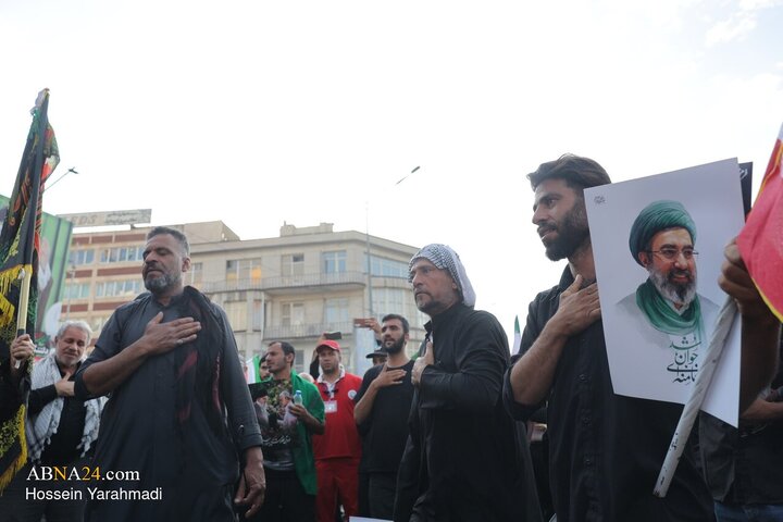 تشییع پیکر مطهر رهبر شهید انقلاب در تهران