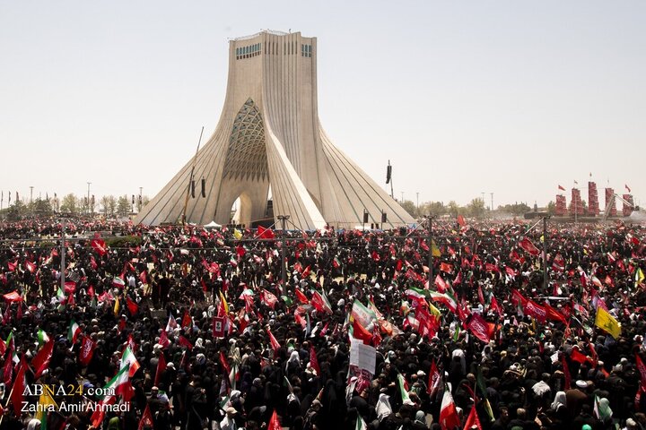 تشییع رهبری در تهران