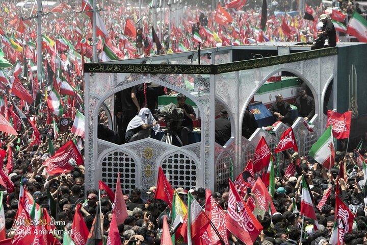 تشییع رهبری در تهران