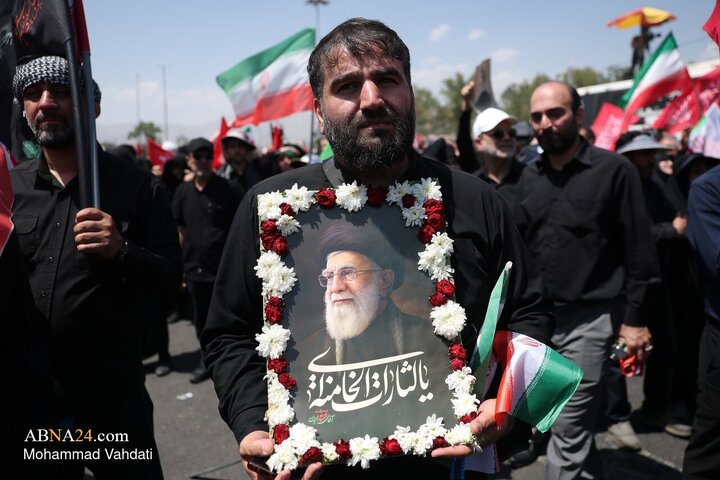 تشییع پیکر مطهر رهبر شهید انقلاب در تهران
