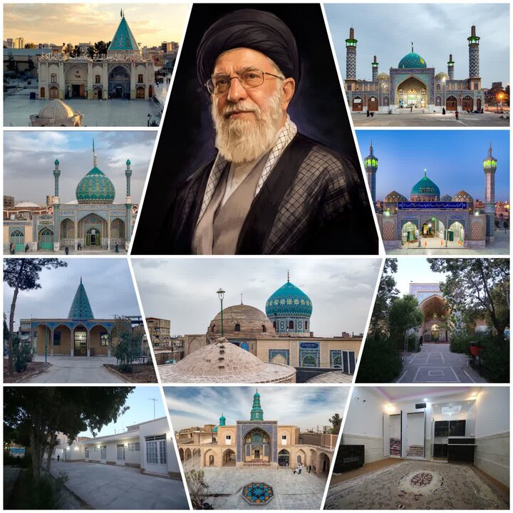 آمادگی ۱۷ بقعه متبرکه قم برای میزبانی از زائران مراسم تشییع پیکر رهبر شهید