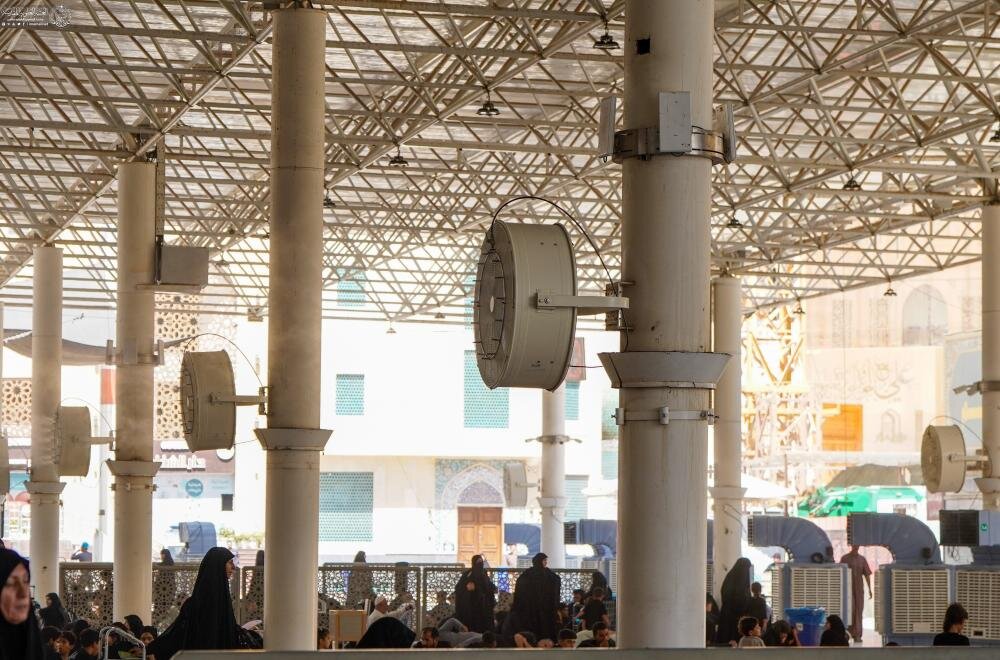 إطلاق خدمة الإنترنت المجانية في محيط الصحن العلوي الشريف
