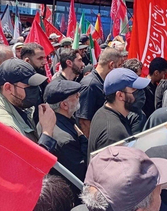 جنرل قاآنی کی شہید رہنما کی تشییعی تقریب میں شرکت