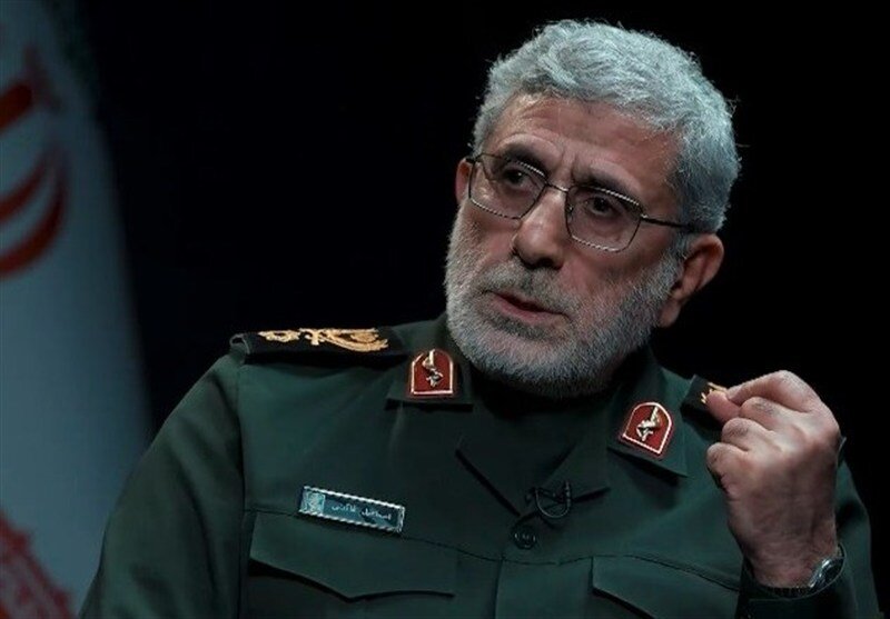 جنرل قاآنی کی شہید رہنما کی تشییعی تقریب میں شرکت