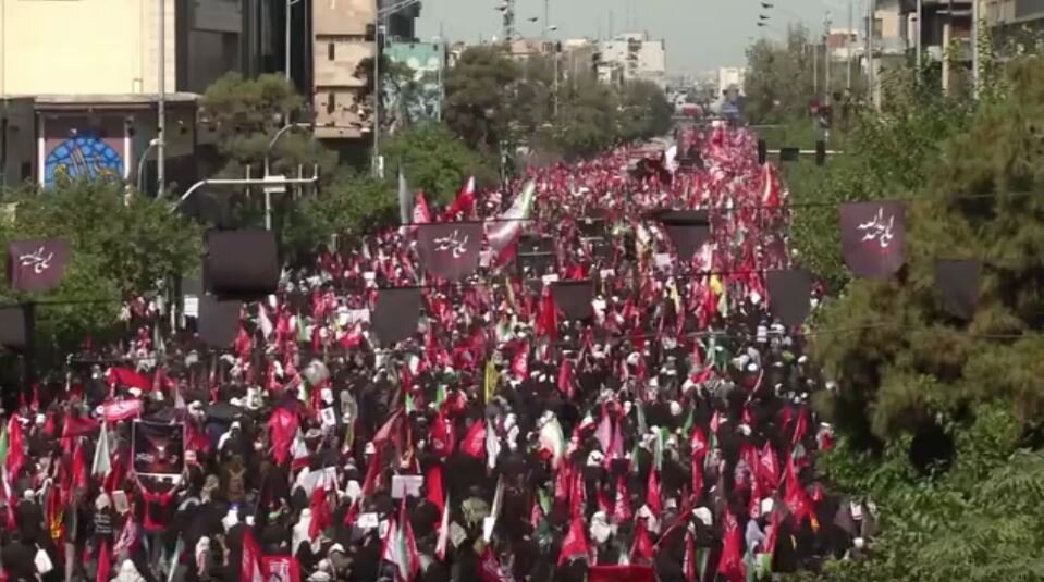 Video: Global reflection of funeral of martyred leader; media wrote about Iran’s display of power