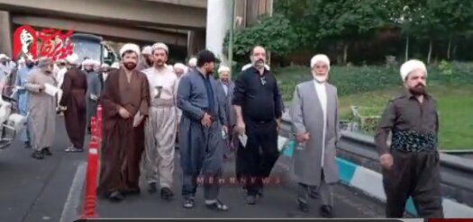 “Alimên dînî yên sunnî yên Kurdistanê bi hebûna berfireh di merasîma xatirxwestinê ya fermandarê şehîd ê Îranê de beşdar bûn.”