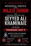 In Chicago, USA, findet eine Gedenkfeier für den getöteten Führer der Ummah statt