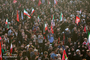 Funerali del corpo puro del leader martire della Rivoluzione e della sua famiglia nella città santa di Qom.
