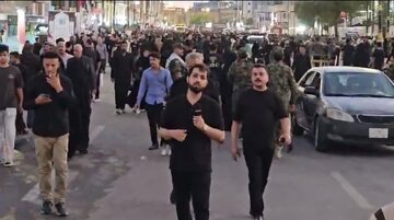 بی‌قراری نجف اشرف در آستانه وداع با رهبر شهید جبهه مقاومت