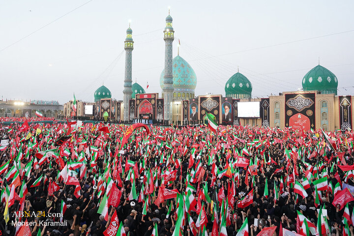 تشییع پیکر مطهر رهبر شهید انقلاب در شهر مقدس قم - ۲