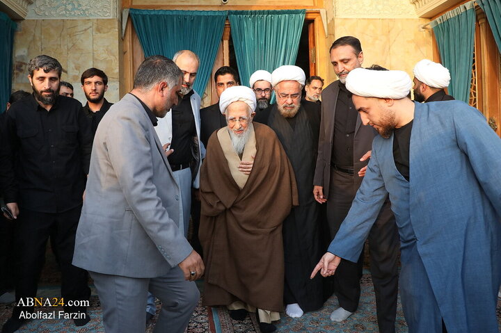 تشییع پیکر مطهر رهبر شهید انقلاب در شهر مقدس قم