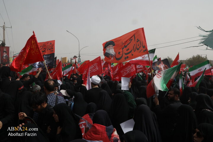 تشییع پیکر مطهر رهبر شهید انقلاب در شهر مقدس قم - ۳