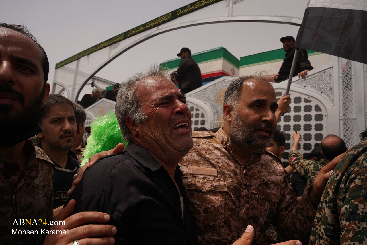 تشییع پیکر مطهر رهبر شهید انقلاب در شهر مقدس قم