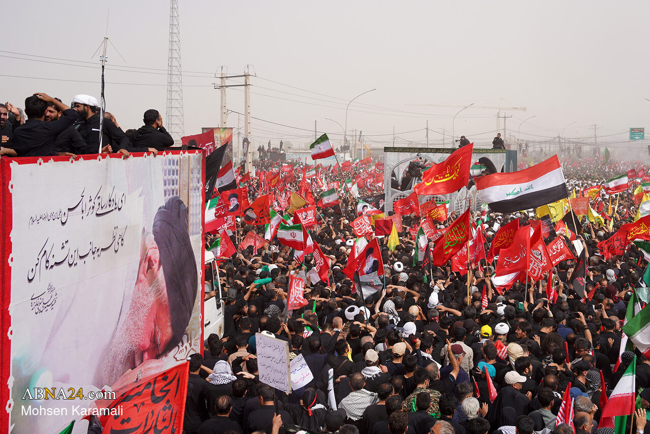 تشییع پیکر مطهر رهبر شهید انقلاب در شهر مقدس قم