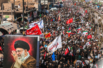 تشییع باشکوه رهبر شهید برگ زرین دیگری در تاریخ انقلاب رقم زد