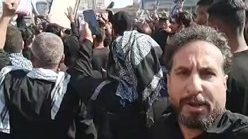 ویدیو | حال‌وهوای شهر کربلای معلی ساعاتی قبل‌از آغاز تشییع رهبر شهید