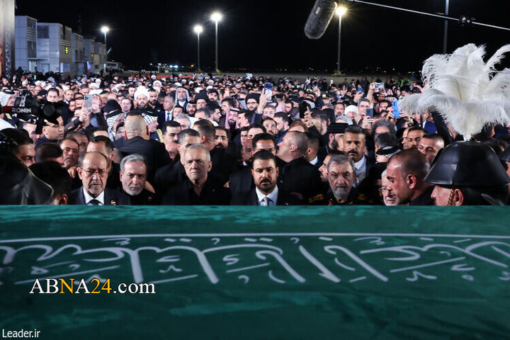 استقبال رسمی از پیکر مطهر امام شهید در عراق