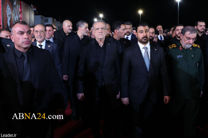 استقبال رسمی از پیکر مطهر امام شهید در عراق
