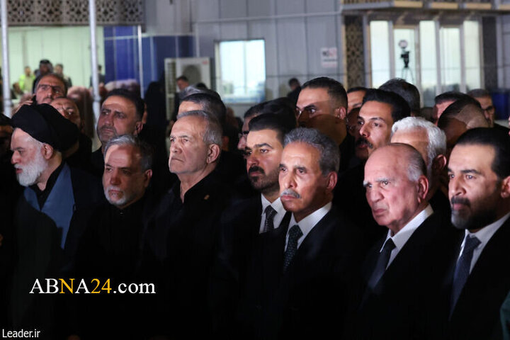 استقبال رسمی از پیکر مطهر امام شهید در عراق