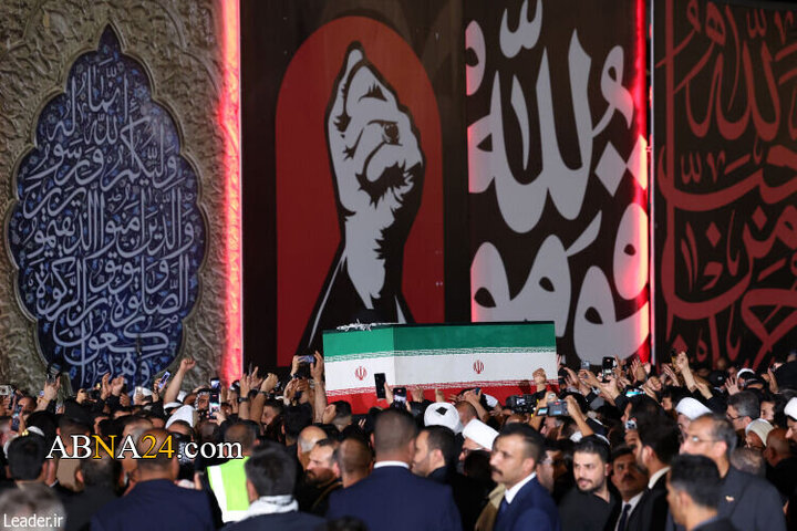 استقبال رسمی از پیکر مطهر امام شهید در عراق