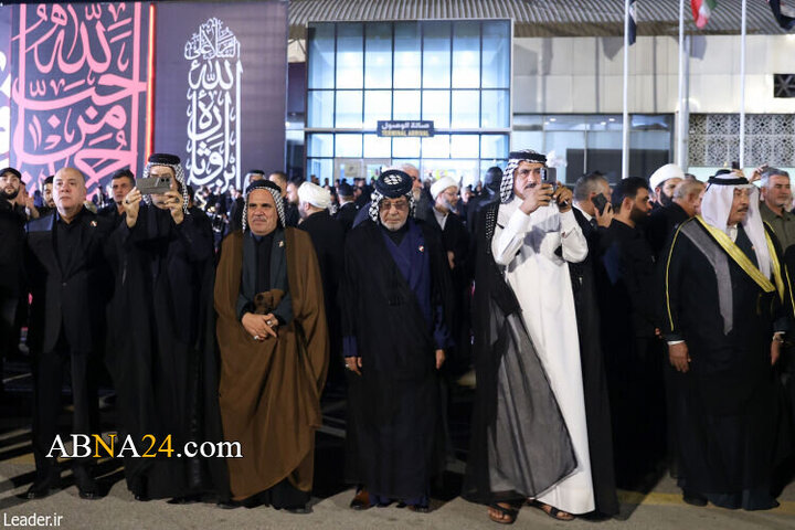 استقبال رسمی از پیکر مطهر امام شهید در عراق