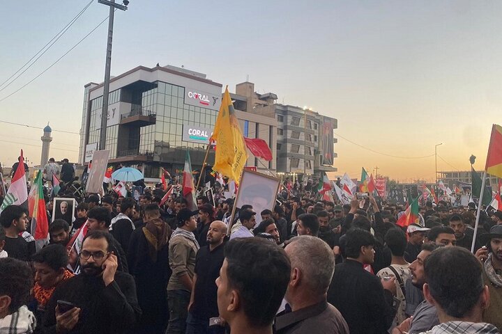 تشییع رهبر نجف