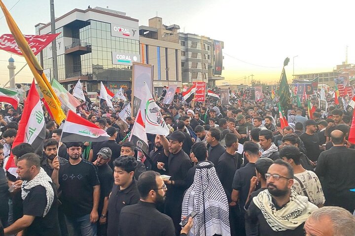 تشییع رهبر نجف