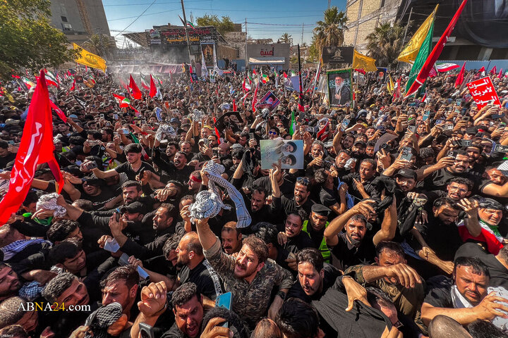 Foto / “Devrimin Şehit Rehberinin Mukaddes Cenazesine Necef-i Eşref’teki Milyonlarca Aşıklarının Katıldığı Cenaze Töreni - 2”