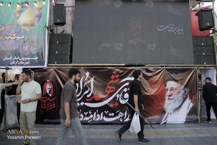 حال و هوای مشهدالرضا یک روز قبل از تشییع رهبر شهید انقلاب