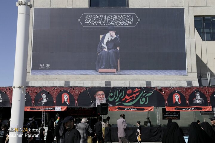 حال و هوای مشهدالرضا یک روز قبل از تشییع رهبر شهید انقلاب