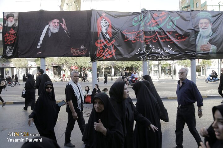 حال و هوای مشهدالرضا یک روز قبل از تشییع رهبر شهید انقلاب