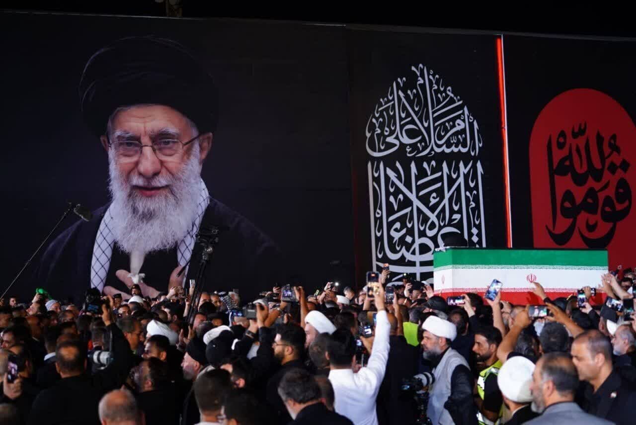 Moment by moment coverage of the historic funeral procession of the sacred body of the martyred leader of Iran in Iraq
