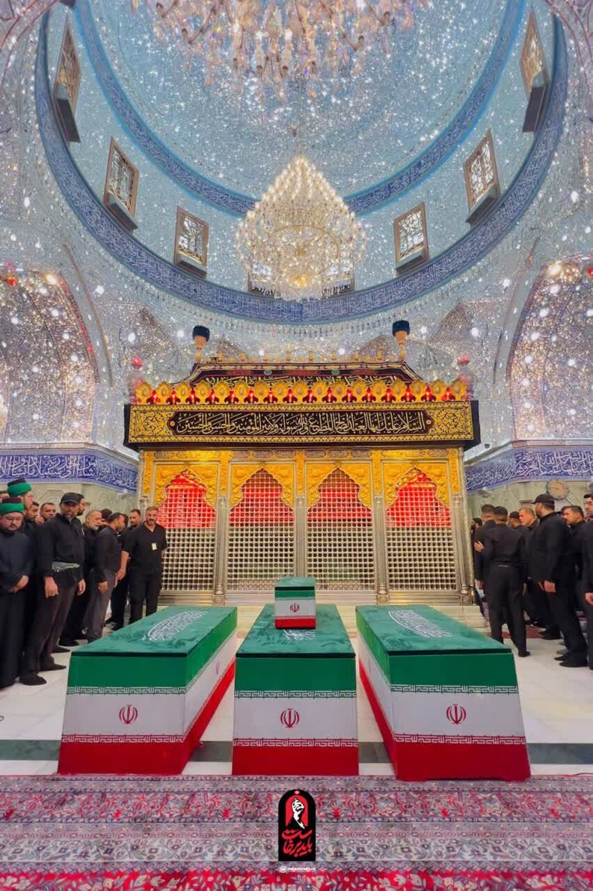 Nûvekirinê de ye؛Weşana zindî ya merasîma dîrokî ya teşeyîa cenazeyê pîroz ê rêberê şehîd ê ummetê li Iraqê، deqîqe bi deqîqe