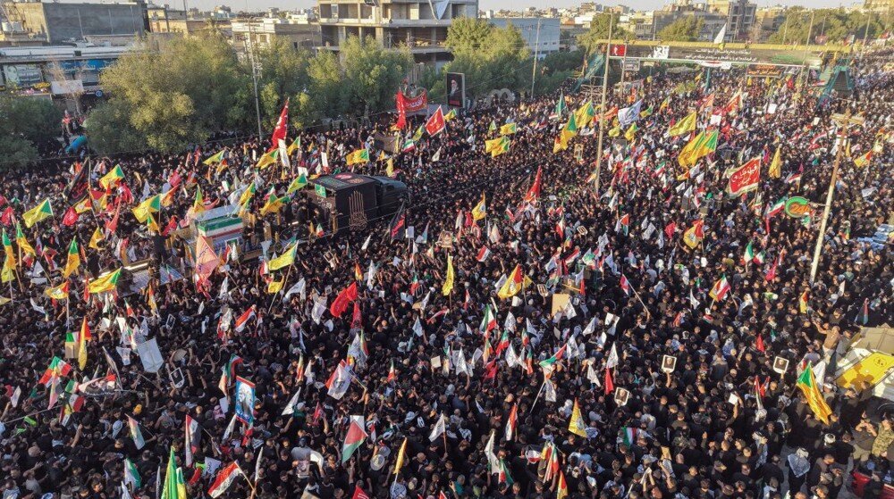Red Flag of Retribution Flies Over Najaf as Millions Await Historic Farewell to Ayatollah Khamenei + VIDEO