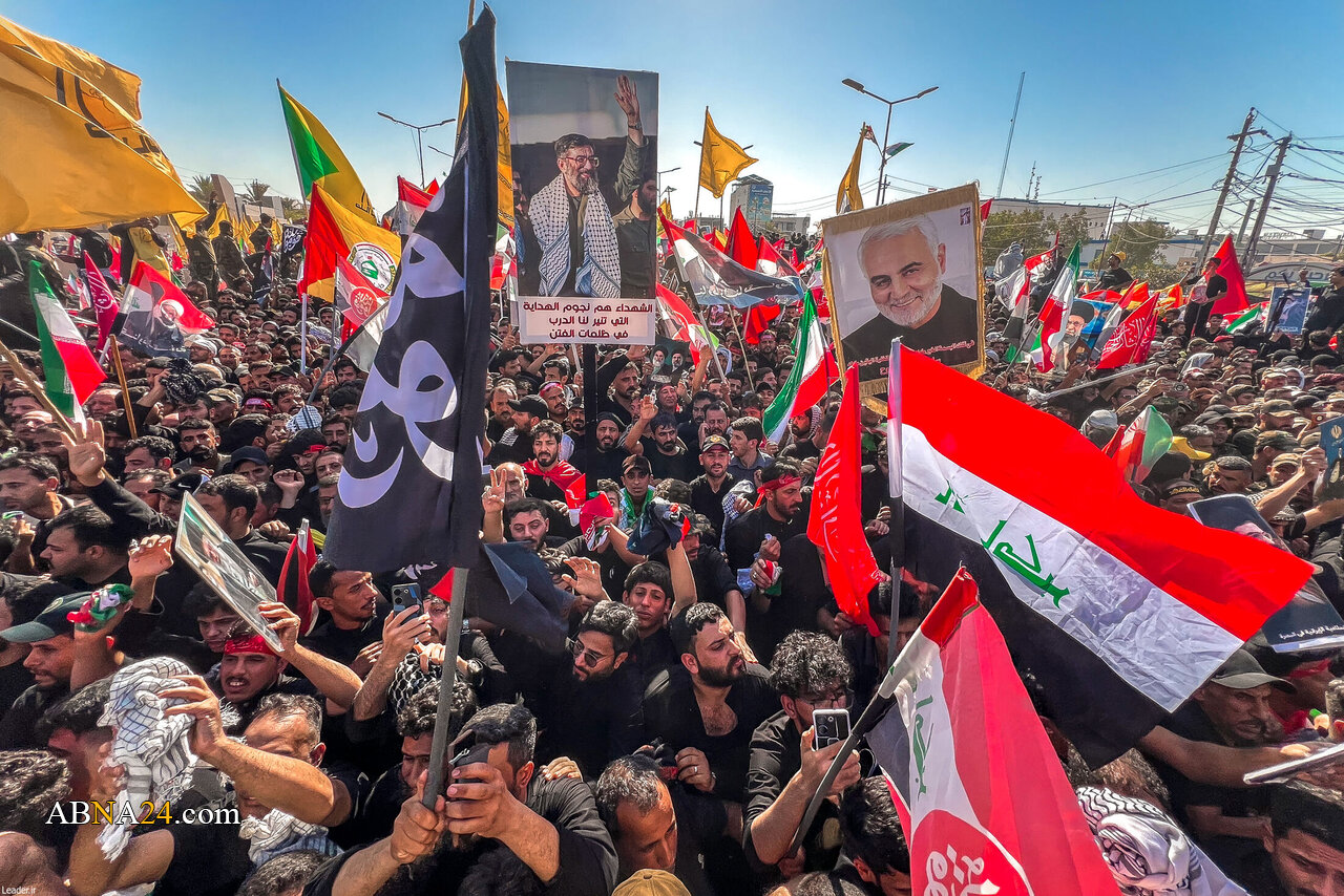 Swala ya Maiti Yasalishwa kwa Mwili wa Ayatollah Sayyid Ali Husseini Khamenei katika Haram ya Amirul Muuminiin (a.s.) mjini Najaf + (Video+Picha)