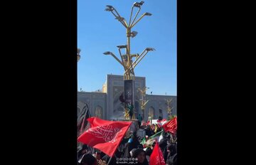 Video: This is last meeting… shrine of Imam Ridha… funeral of martyred Leader