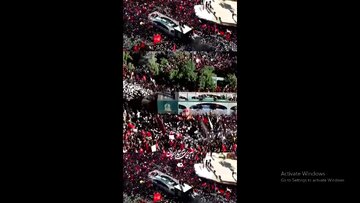 Vídeo | Um registro visual da grandiosidade da nação no funeral do Líder Mártir em Mashhad