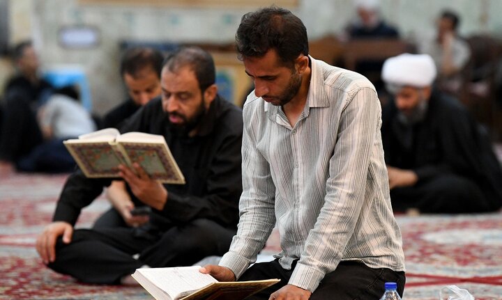 گزارش تصویری/ مراسم عزاداری دهه سوم ماه محرم در حرم حضرت عبدالعظیم(ع)