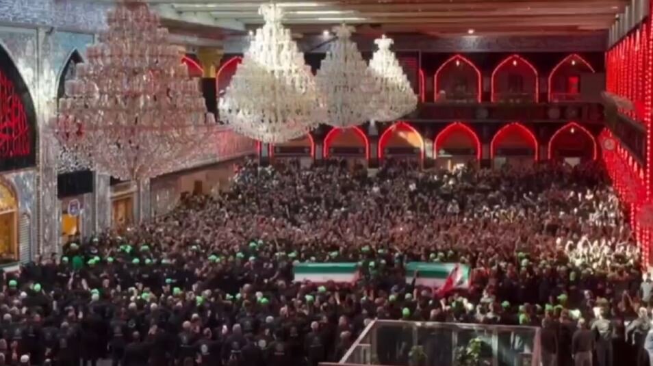 Video: Iraqi Women Weep as Body of Martyred Child Enters Imam Hussain Shrine