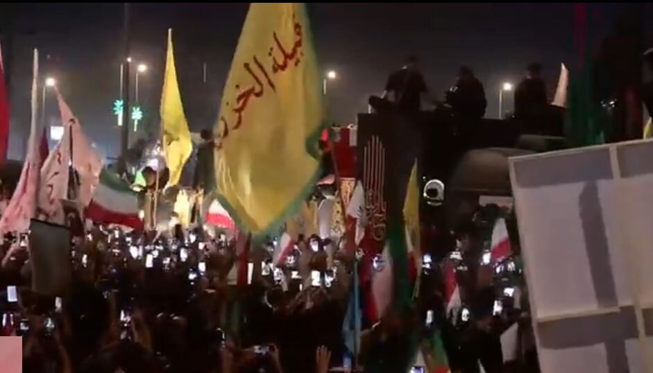 Video: Martyr Leader’s Body Arrives at Pole 1325 in Karbala