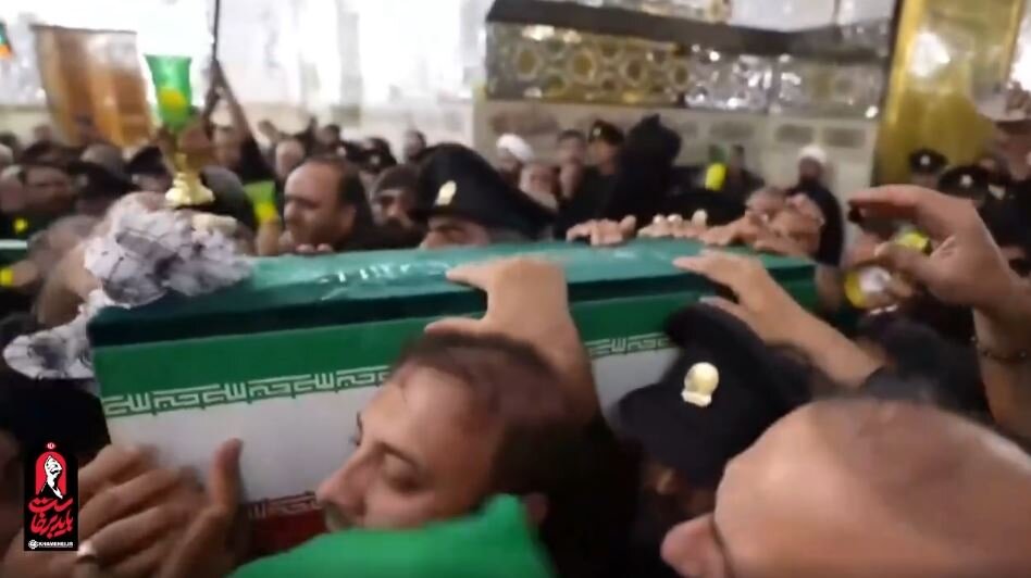 Video: Martyr Leader and 14‑Month‑Old Zahra Circumambulated Beside the Shrine of Imam Reza