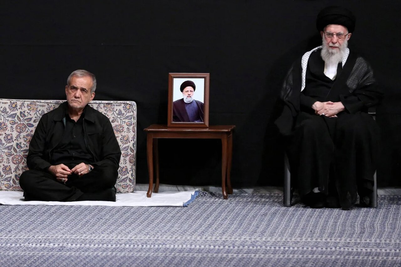 Rais Pezeshkian Aishukuru Iraq kwa Kuandaa Mazishi ya Kiongozi wa Mapinduzi ya Kiislamu Sayyid Ali Khamenei (ra)